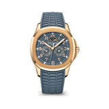 40mm Luce Annual Calendar 18k Rose Gold Blue-Grey Dial
