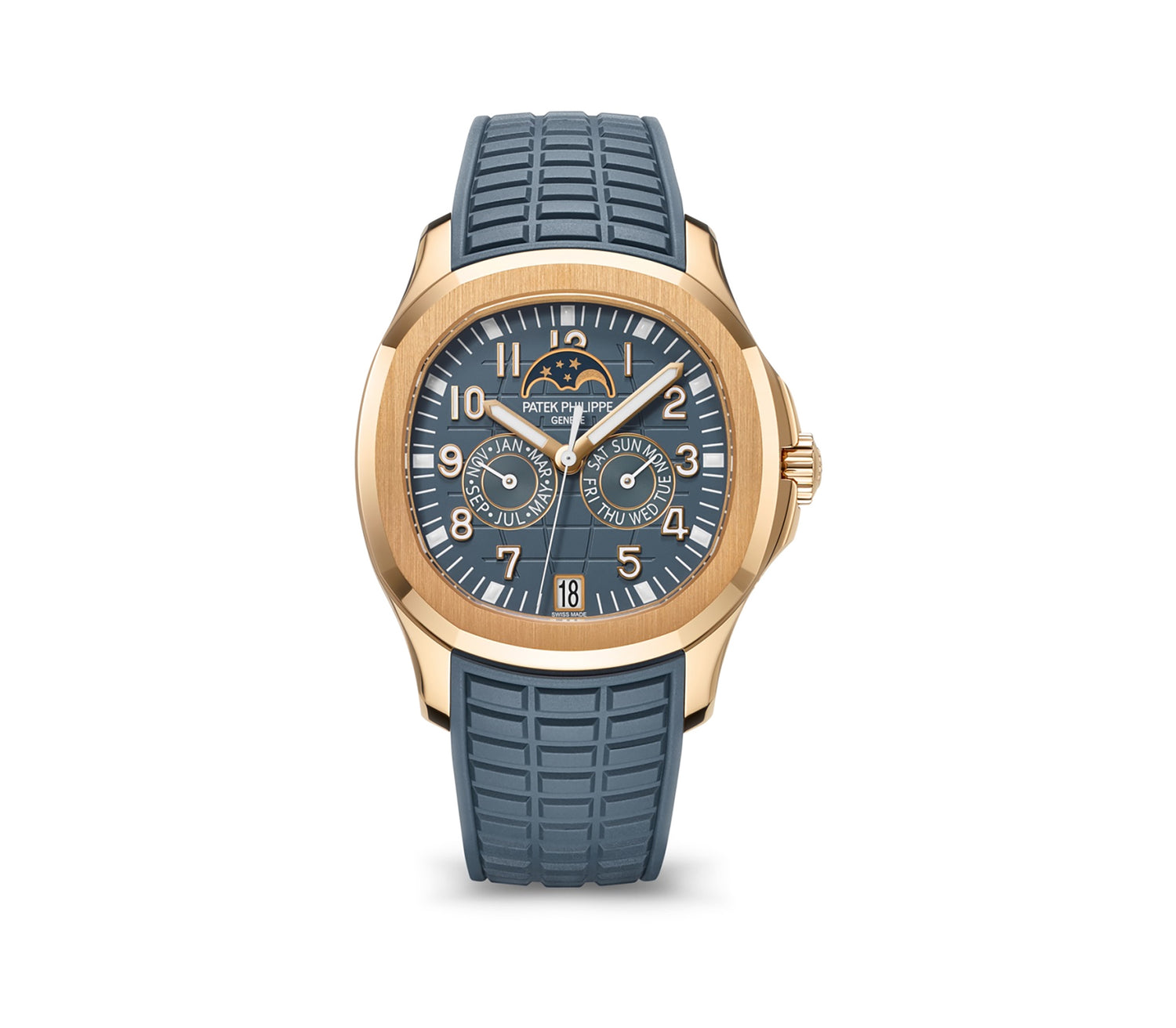 Patek Philippe Aquanaut 40mm Luce Annual Calendar Rose Gold 5261R 001 Element iN Time NYC