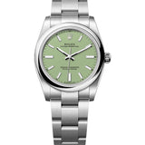 34mm No-Date Pistachio Index Dial