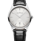 39mm Master Ultra Thin Date Steel Silver Dial