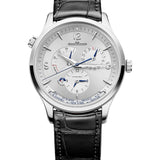 40mm Geographic Stainless Steel Silver Dial
