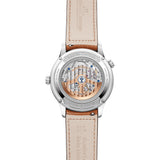 40mm Geographic Stainless Steel Silver Dial
