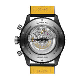 46mm Mosquito Night Fighter GMT Black leather Strap