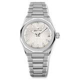 36mm Stainless Steel Silver Dial On Bracelet