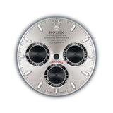 40mm 18k White Gold Silver Dial Oyster Bracelet Calibre 4131