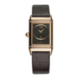 23mm Ladies Duetto 18k RG Diamond Bezel
