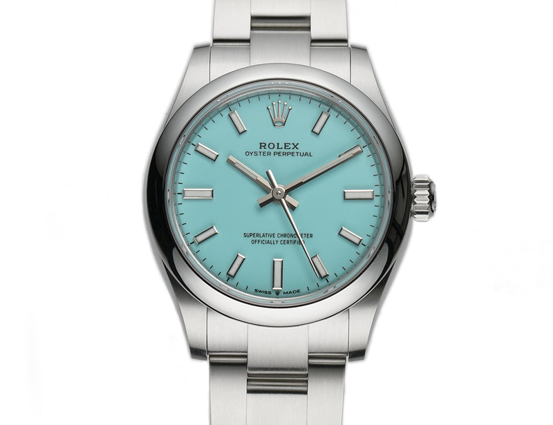 31mm No-Date Turquoise Tiffany Blue Dial