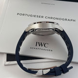 41mm Chronograph Stainless Steel White Dial