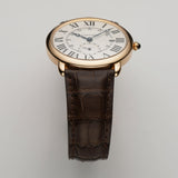 40mm Ronde Louis 18k RG Silver Dial Auto 2019