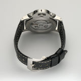 44mm Steel Black Sandwich Dial