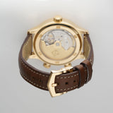 38mm Pilot Travel Time 18k RG Chocolate Brown Dial