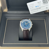 44mm Chronograph World Time Titanium Blue Dial 2022