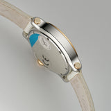 36mm Ladies Steel and 18k RG Floating Diamond Dial