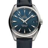 42mm Aqua Terra 150M Steel Blue Teak Dial 2025