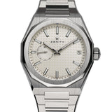 41mm Skyline Steel Silver Dial