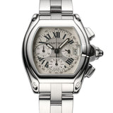 43mm XL Chronograph Steel Silver Dial