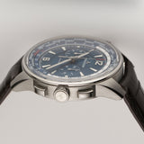 44mm Chronograph World Time Titanium Blue Dial 2022