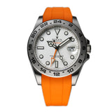 42mm White Polar Dial Orange RubberB 2014