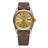36mm Vintage Steel and 18k YG Champagne Dial Circa 1995