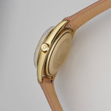 36mm Vintage 18k YG Silver Pie Pan Dial Circa 1968