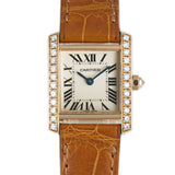20mm Tank Francaise 18k RG Diamond Bezel