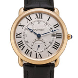 40mm Ronde Louis 18k Rose Gold Silver Dial Automatic Box and Papers 2019