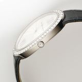 34mm Timeless XL Diamond Bezel 18k WG Box and Papers