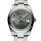 41mm Steel Slate Wimbledon Dial Oyster