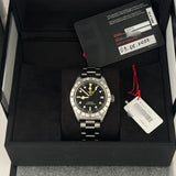 39mm Pro GMT Steel Black Dial Full Set 2022