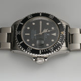 40mm Vintage Steel Black Dial X Serial Circa 1991
