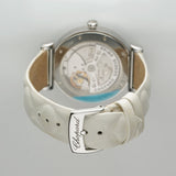 40mm Steel Diamond Bezel White Dial Auto
