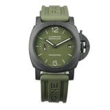 40mm Quaranta Carbotech Green Dial
