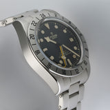39mm Pro GMT Steel Black Dial Full Set 2022