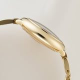 33mm 18k Yellow Gold Silver Dial Auto
