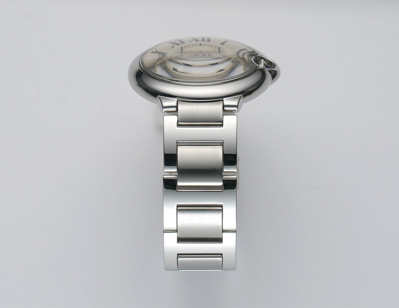 36mm Steel Silver Dial