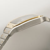 40mm Large Steel & 18k Yellow Gold Anthracite Grey Dial