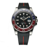 40mm Pepsi Red & Blue Bezel Jubilee and RubberB