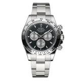 40mm 18k White Gold Black Dial Caliber 4131