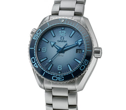 40mm Planet Ocean 600M Summer Blue Dial Steel