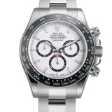 40mm Steel Ceramic Bezel White Panda Dial Caliber 4131