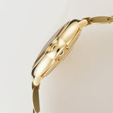 33mm 18k Yellow Gold Silver Dial Auto