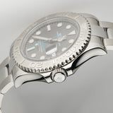 40 Steel Dark Rhodium Dial Platinum Bezel Full Set 2017