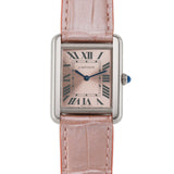24mm Tank Solo Ladies Steel Pink Dial and Strap 2015