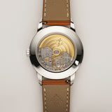 40mm Weekly Calendar Steel Silver Dial  2021