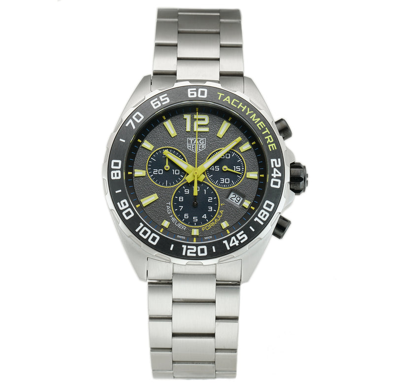 43mm Chronograph Grey Dial Steel