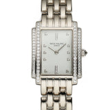 22mm Ladies 18k WG Diamond Bezel and Dial 2007