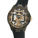 43mm Skeleton X Carbon