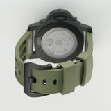 40mm Quaranta Carbotech Green Dial