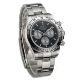 40mm 18k White Gold Black Dial Caliber 4131