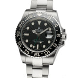 40mm Black Ceramic Bezel Black Dial